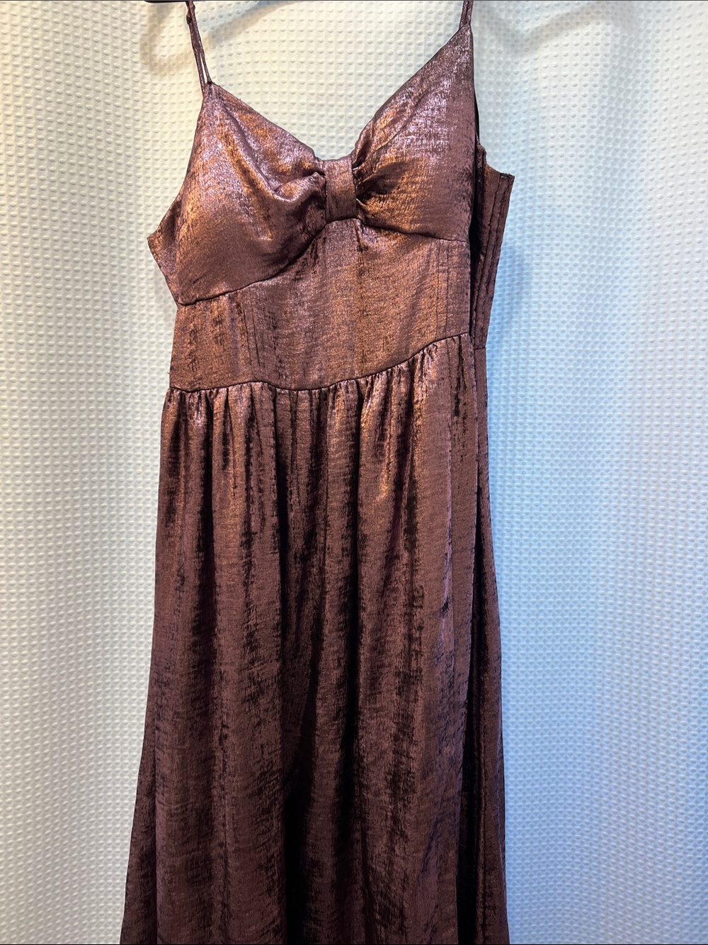 Avec Les Filles Metallic Plum Dress size 12